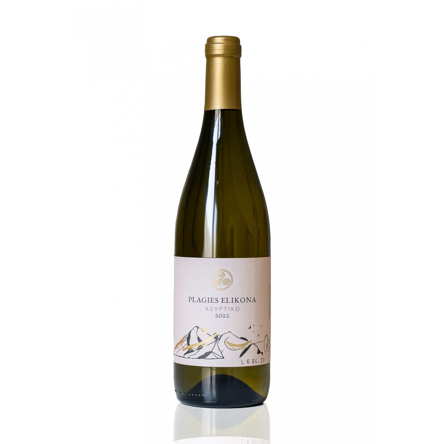 Plagies Elikona Dry White wine Assyrtiko