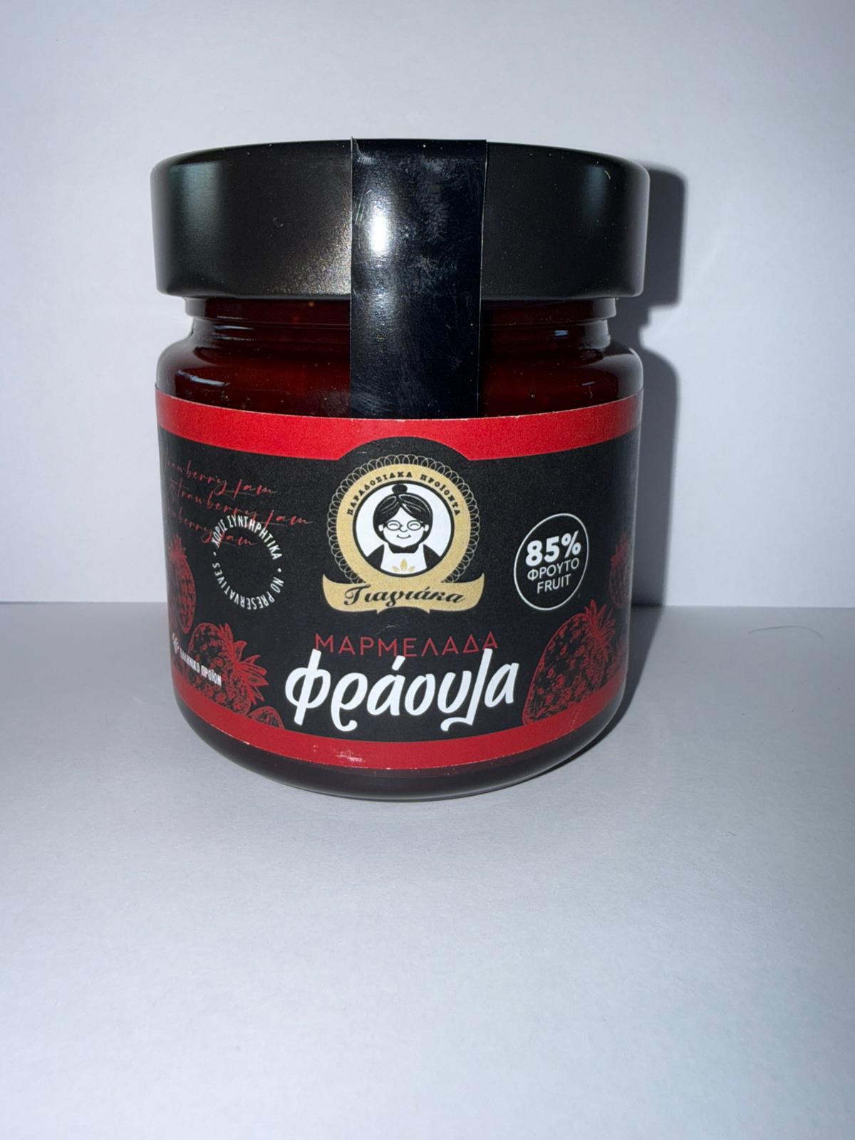 Giagiaka Erdbeermarmelade – 85% Frucht