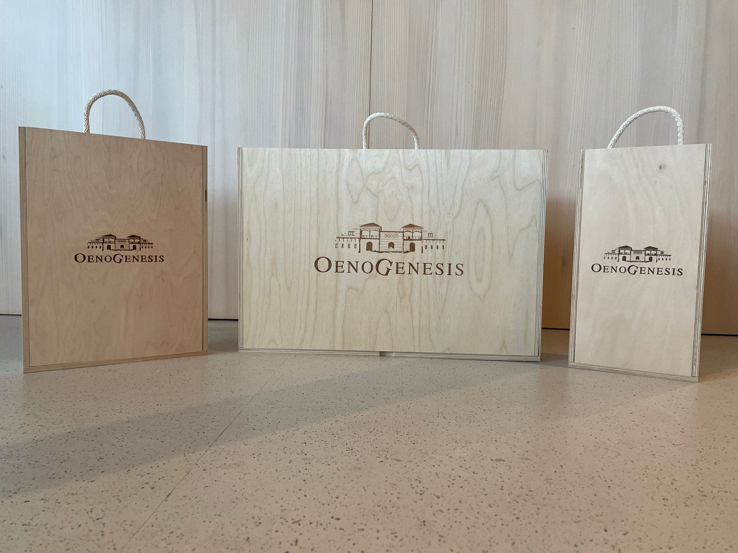 Wooden Gift Box 3er
