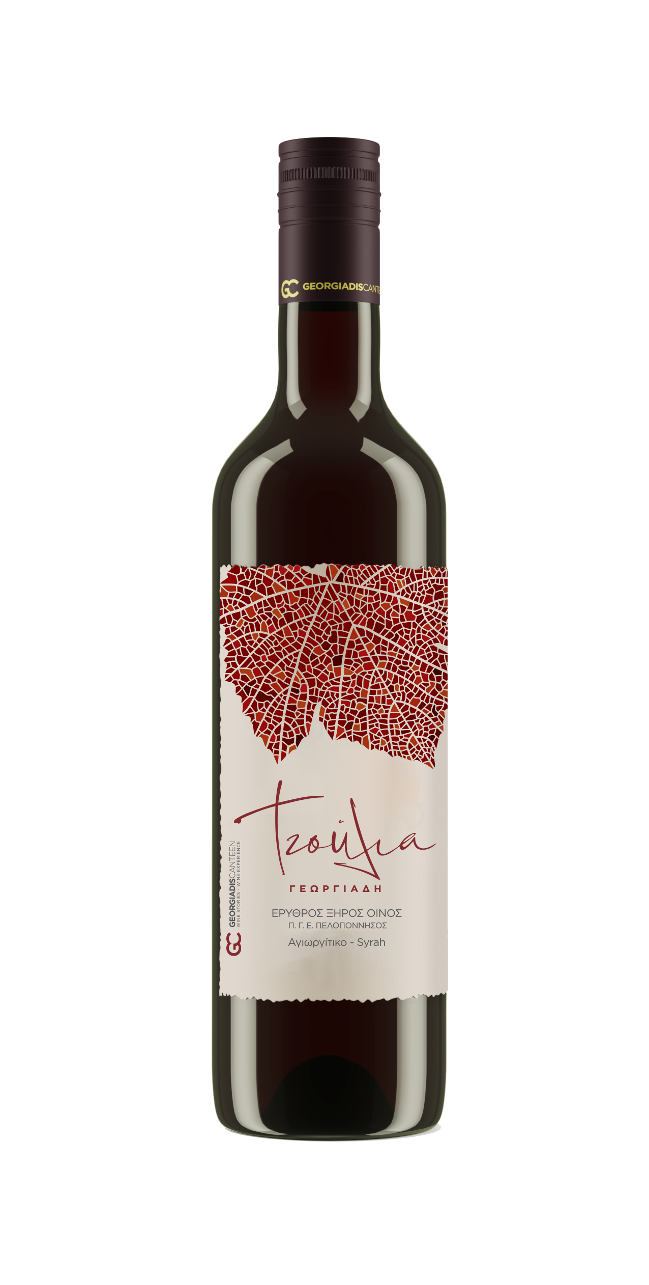 Tzoulia Rot wein Trocken 500ml