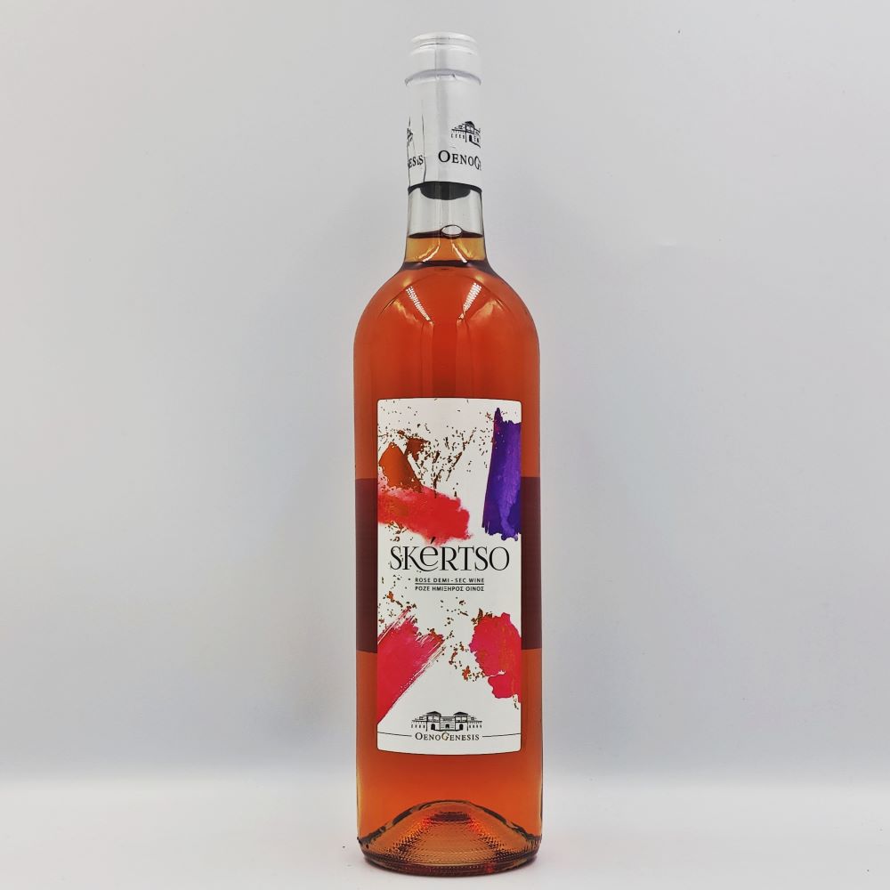 SKERTSO Demi-sec Rose Wein
