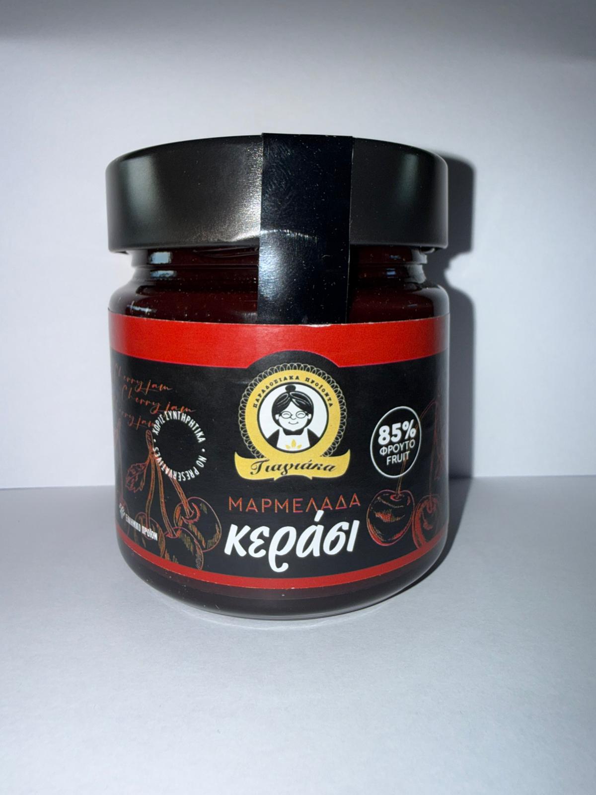 Giagiaka Kirschmarmelade – 85% Frucht