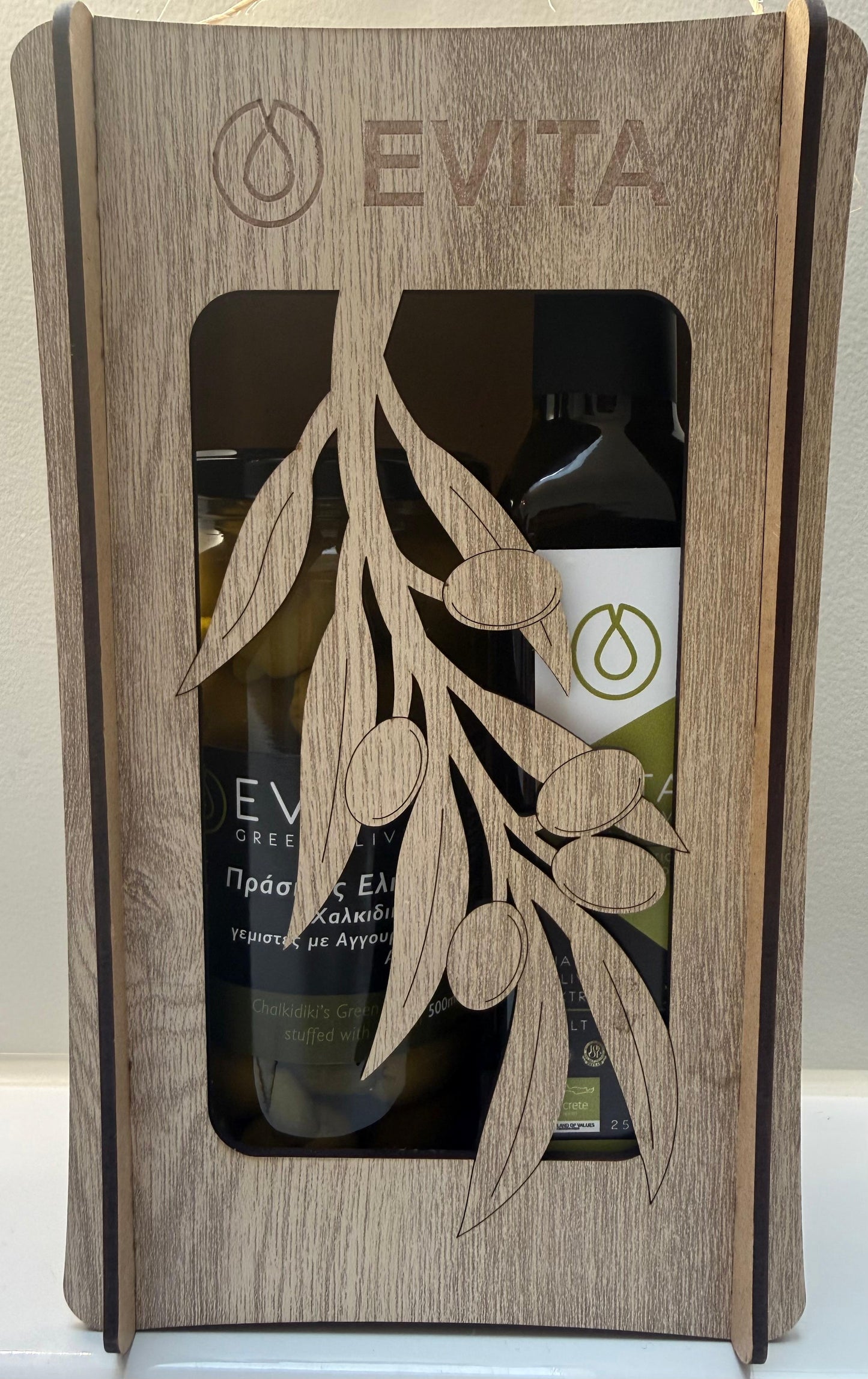 Evita Geschenk Holz box