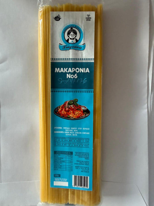 Griechische Spaghetti Nr. 6 (500 g)