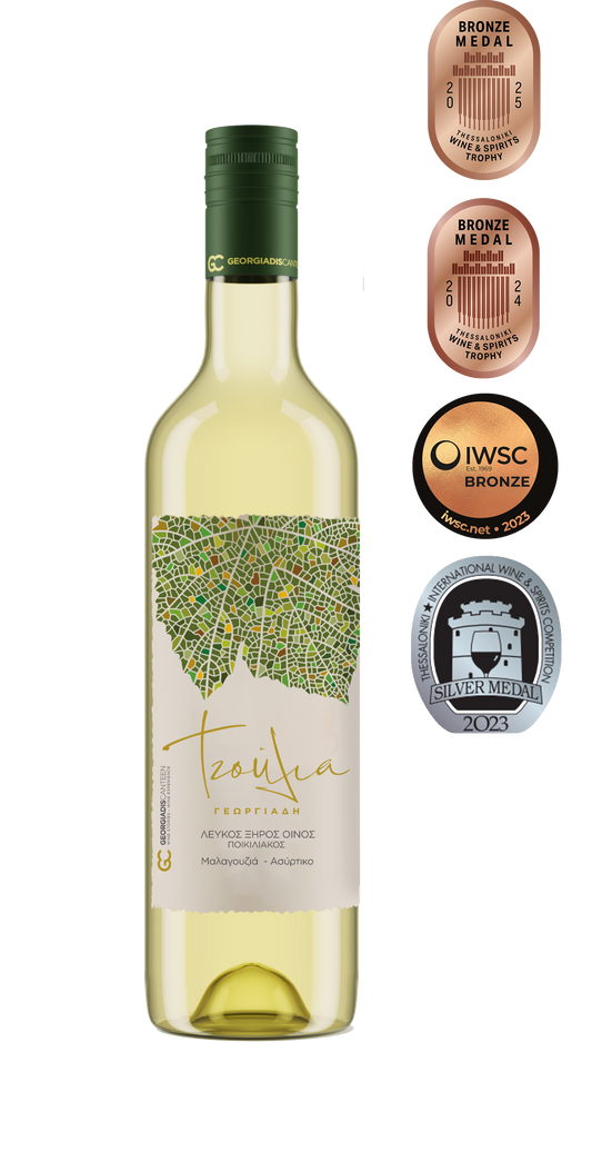 Tzoulia Weiß wein Trocken 500ml